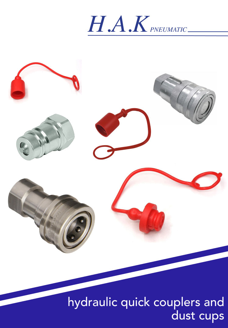 Hydraulic Quick Couplers and Dust Cups