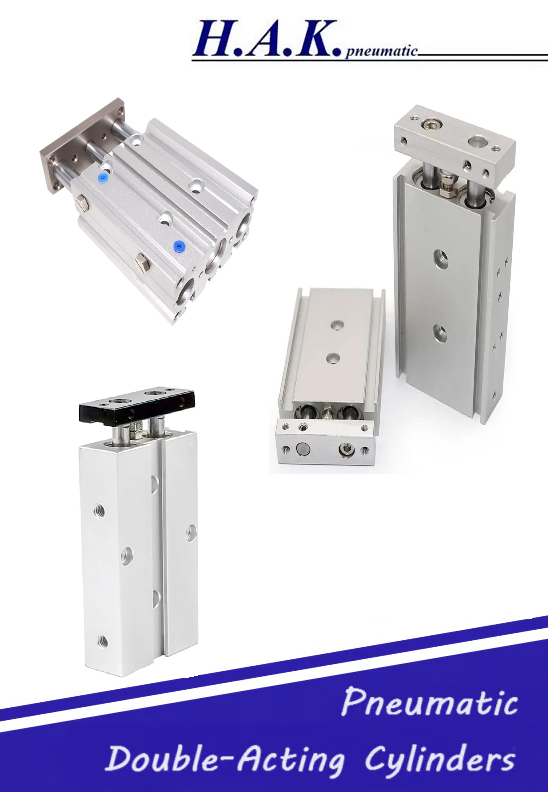 HAK Pneumatic Guided Cylinders