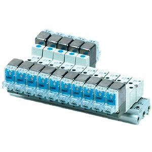 10-SS5YJ7-41, Manifold (5 Port/Base Mounted), Clean Series