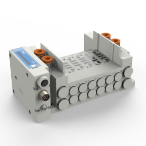 SS5Y5-12S, 5000 Series Manifold for Series EX500 Gateway Serial Transmission System (IP67)