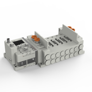 SS5Y7-12S6, 7000 Series Manifold for Series EX600 Integrated (I/O) Serial Transmission System (Fieldbus) (IP67)