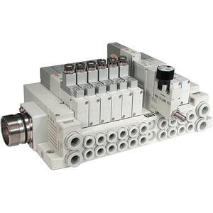 SS5V1-W16C, 1000 Series, Cassette Base Manifold, Circular Connector