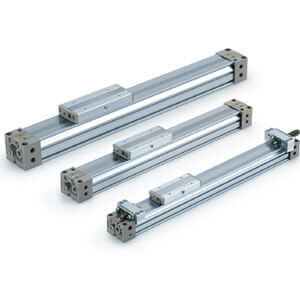 Rodless Cylinder, MY1B-H*Z, Mechanically Jointed w/ High Load Shock Absorber - Basic Type