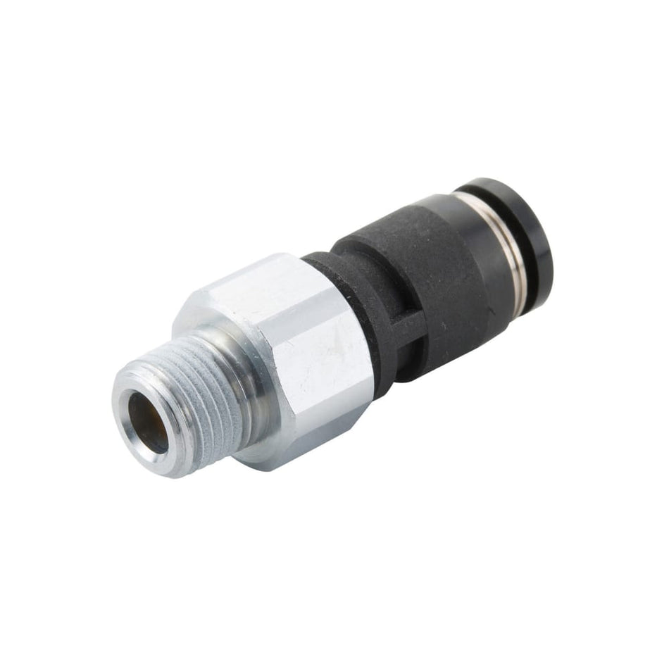 HAK Pneumatic Compact BPCR SERIES "Push to Connect Oscillating Fittings Metric Tube x BSPT Male