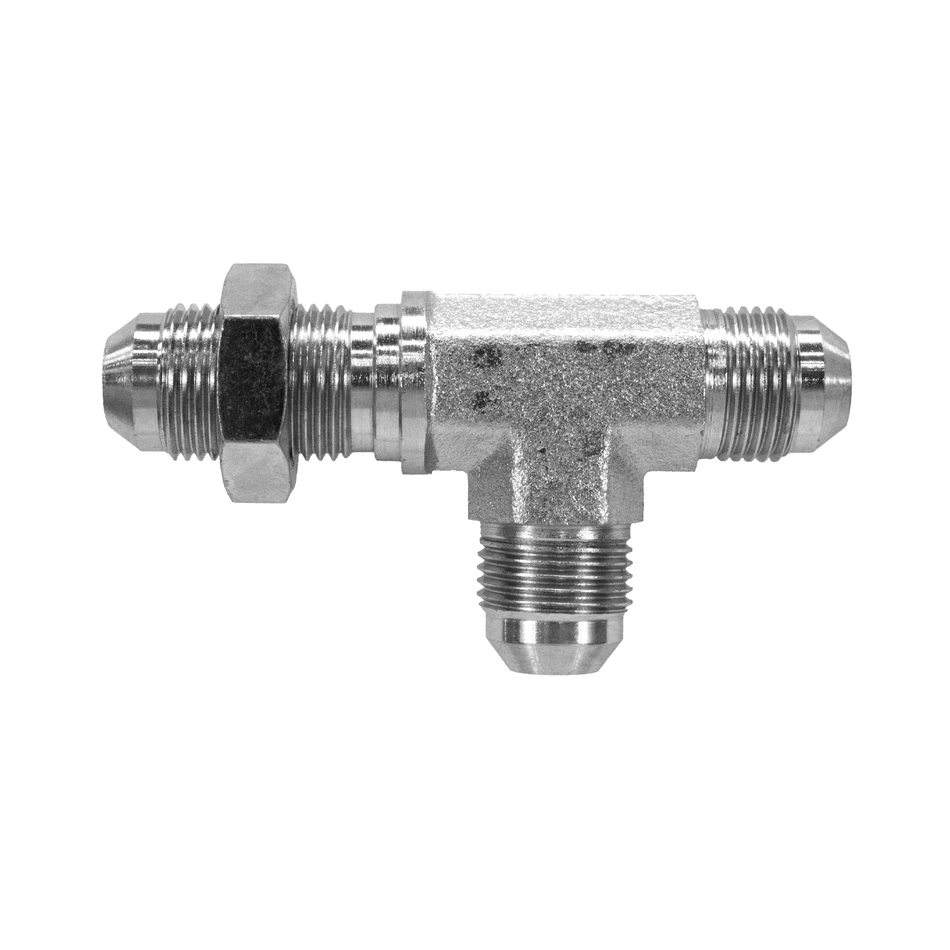 HAK Hydraulic JIC Bulkhead Run Tee