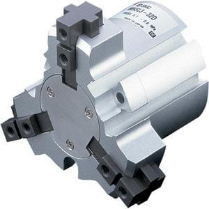 MHSL3, Air Gripper, 3 Finger, Long Stroke (Bore 16~25)