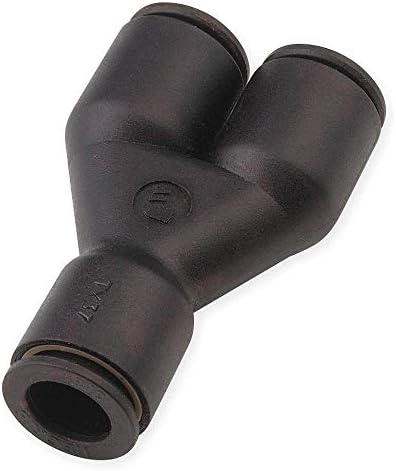 HAK Pneumatic Compact BPY SERIES Push to Connect Y Union – Metric Tube