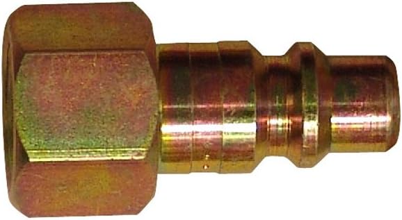 HAK Pneumatic 3/8" Body x 3/8" NPT Female Industrial Interchange Nipples Steel