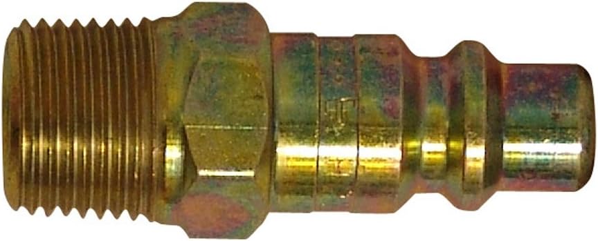 HAK Pneumatic 1/2" Body x 3/8" NPT Male Industrial Interchange Nipples Steel