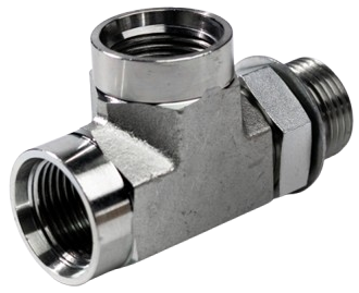 HAK Hydraulic FOR/FOR/MOR Run Tee