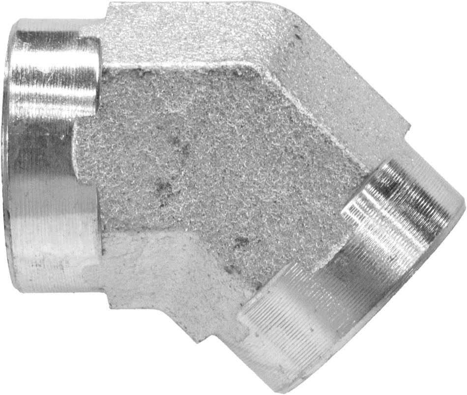 HAK Hydraulic Female Pipe 45 Elbow