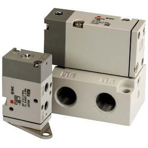 25A-SYJA500, SYJA700, 3-port Air Operated Valve