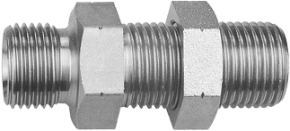 HAK Hydraulic MBSP/MBSP Bulkhead Straight