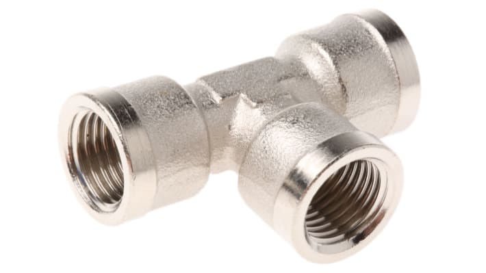HAK Hydraulic FEMALE PIPE X FEMALE PIPE X FEMALE PIPE SWIVEL BRANCH TEE