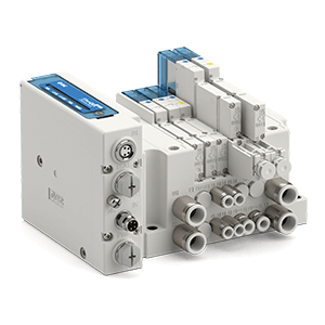 JSY1000-E Valve Manifold Integrated with Ejector System, Plug-In Connector Connecting Base, EX260