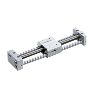 Rodless Cylinder, REAS, Sine, Accelerating & Decelarating, Magnetically Coupled, Slide Bearing