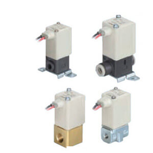 VDW10/12/14, Compact Direct Operated 2 Port Solenoid Valve for Air/Water/Medium Vacuum, Single Unit