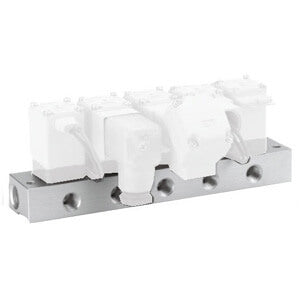 VVX2, Manifold Base for VX21/22/23 Series Solenoid Valves for Air