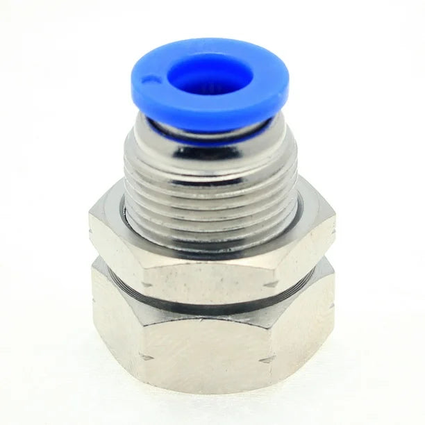 HAK Pneumatic EPMF SERIES Push to Connect Bulkhead Female Straight Fit ...