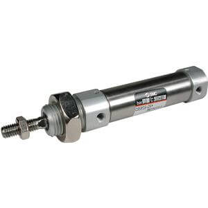 C(D)85-S/T, ISO 6432 Cylinder, Single Acting, Single Rod