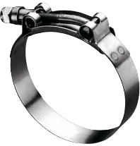 HAK Pneumatic SS T Bolt Clamps (All Stainless Steel)