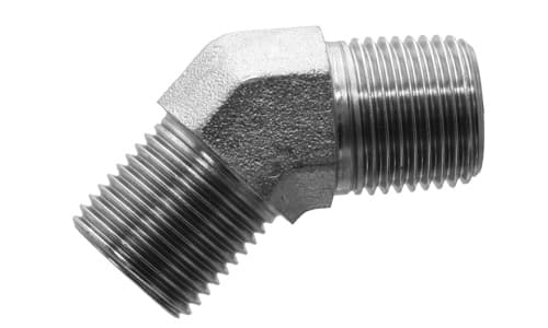 HAK Hydraulic Male 45 Elbow