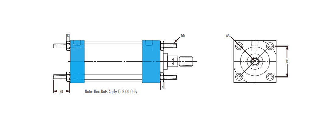 Tie Roads Extended Both Ends (NFPA MX1)