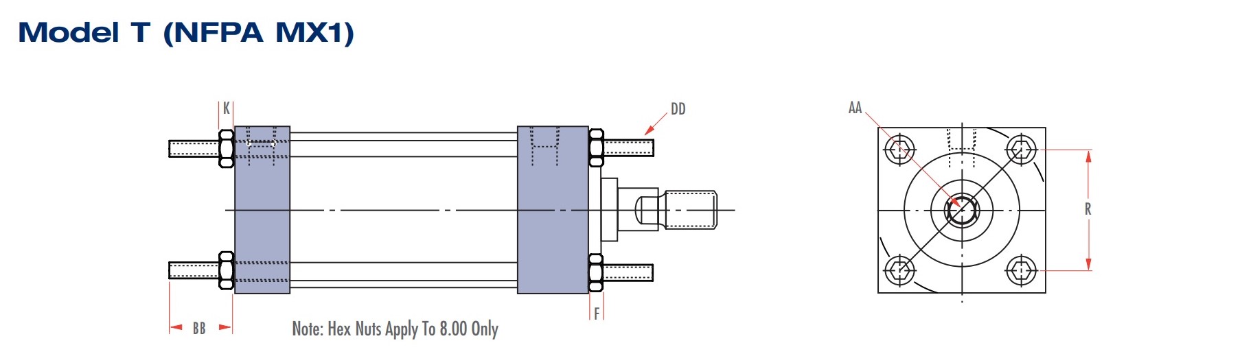 epc series cylinder T