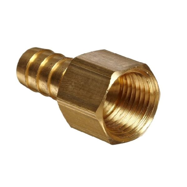 Brass Body Male Hose Barbs x Male (NPT) Package of 5pc.